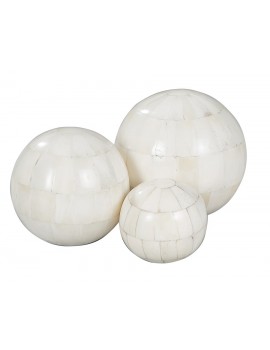 Set of 3 decorative balls - Scapa Home