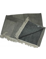 Plaid Patchwork with fringes Scapa Home