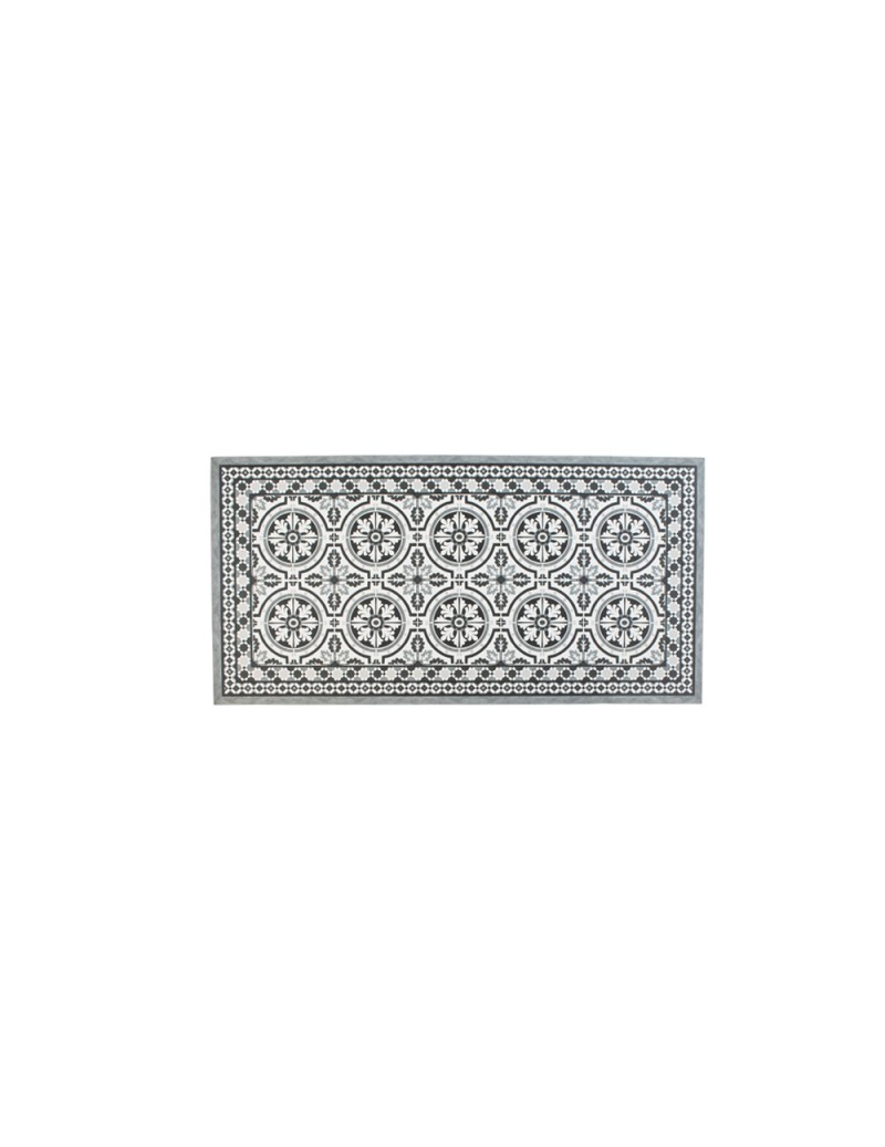 Deco mat tiles grey 50x100