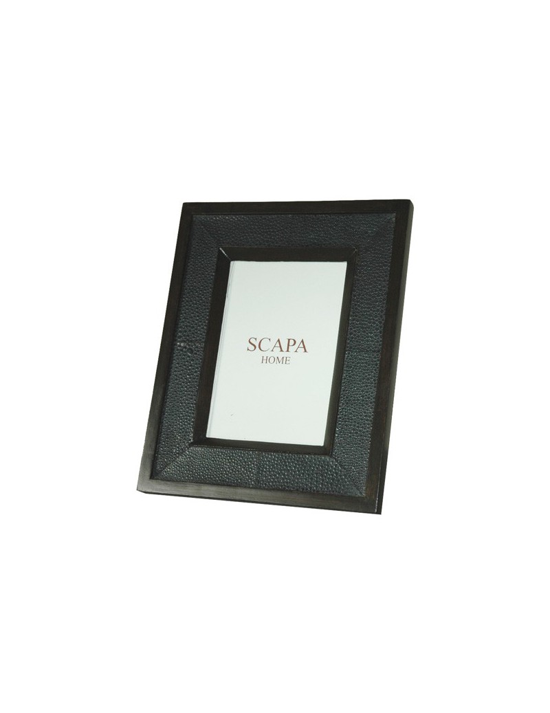 Leather photoframe Shagreen small