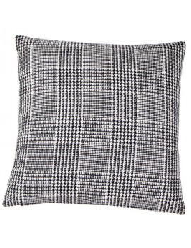 Grey leather cushion of Scapa Home